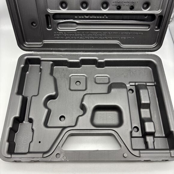 Springfield Armory XD-9 Factory Hard Plastic Pistol Empty Case Box Black - Picture 9 of 15